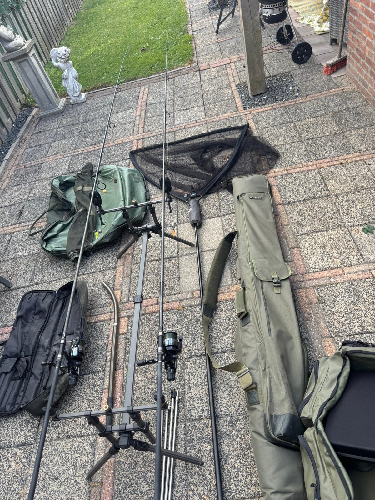 Complete karperset !!!, Ophalen, Zo goed als nieuw, Complete set