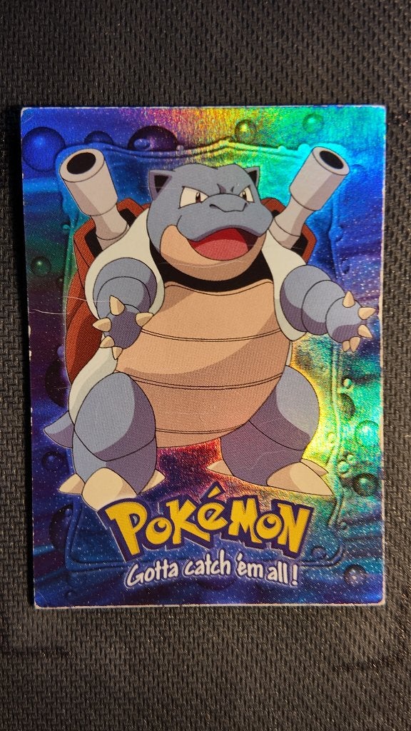 blastoise  topps | Pokemon kaart, Ophalen, Losse kaart, Foil