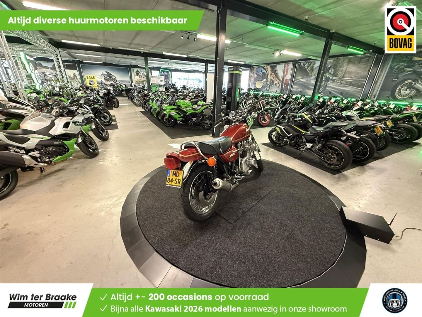 Kawasaki Z 1000 (bj 1978) 59,475 km, Motoren, 4 cilinders, Motorrijbewijs A, Bedrijf, Onbekend