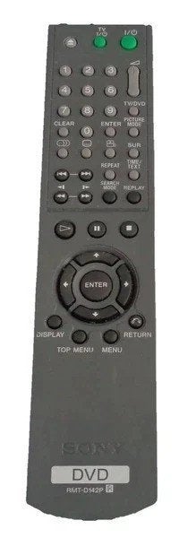 Sony RMT-D142P dvd afstandsbediening origineel, Coolsingel 104, 3011 AG Rotterdam, Netherlands, Verzenden, Zo goed als nieuw, Origineel