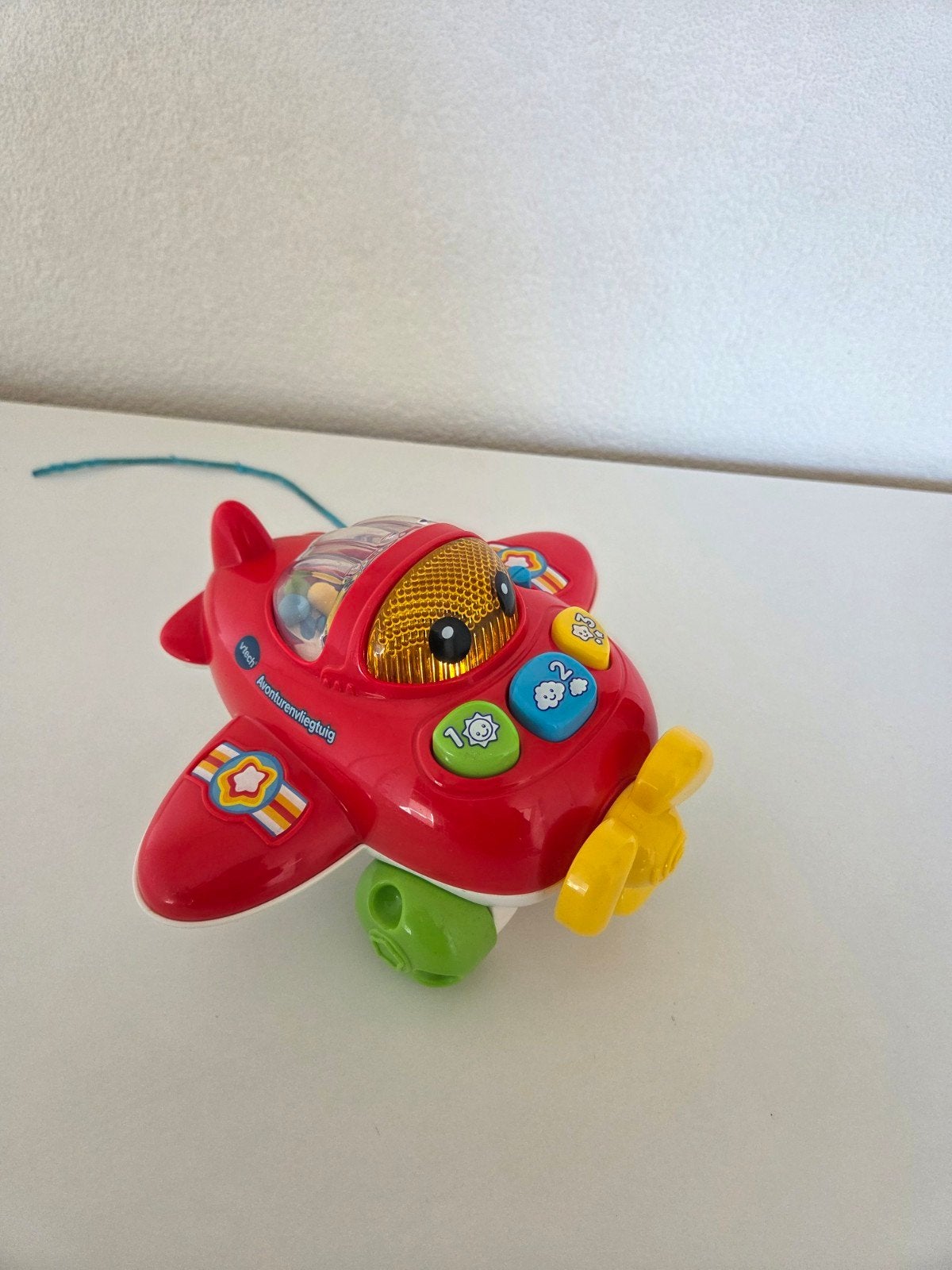 In nette staat  Vtech avonturen vliegtuig met geluid en lich, Ophalen of Verzenden, Zo goed als nieuw, 6 maanden tot 2 jaar