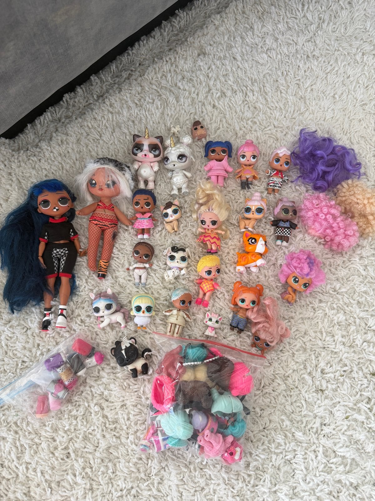 Grote collectie LOL Surprise poppen en accessoires, Ophalen of Verzenden, Gebruikt, Overige typen
