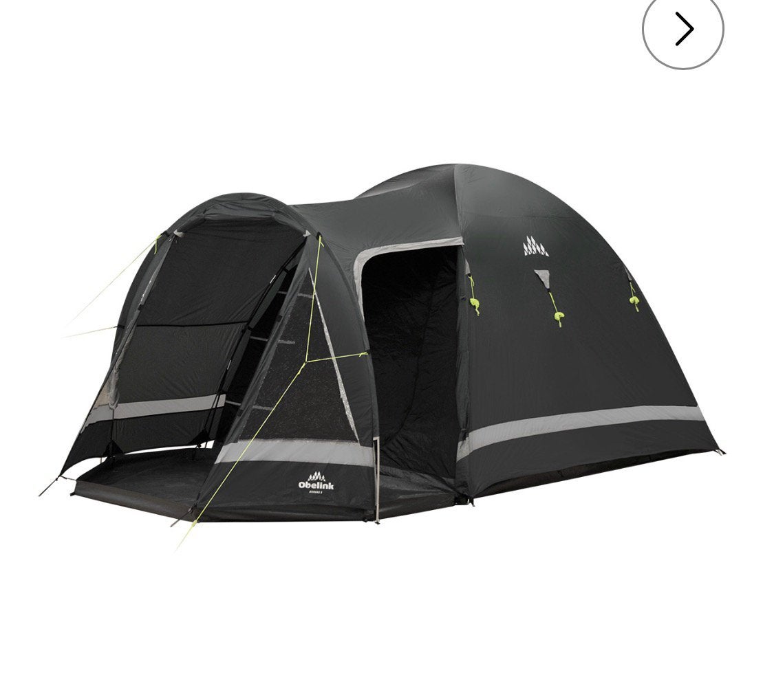 Obelink Boreas 5 tent in draagtas nieuw ongeopend!, Ophalen, Gebruikt, Tot en met 5