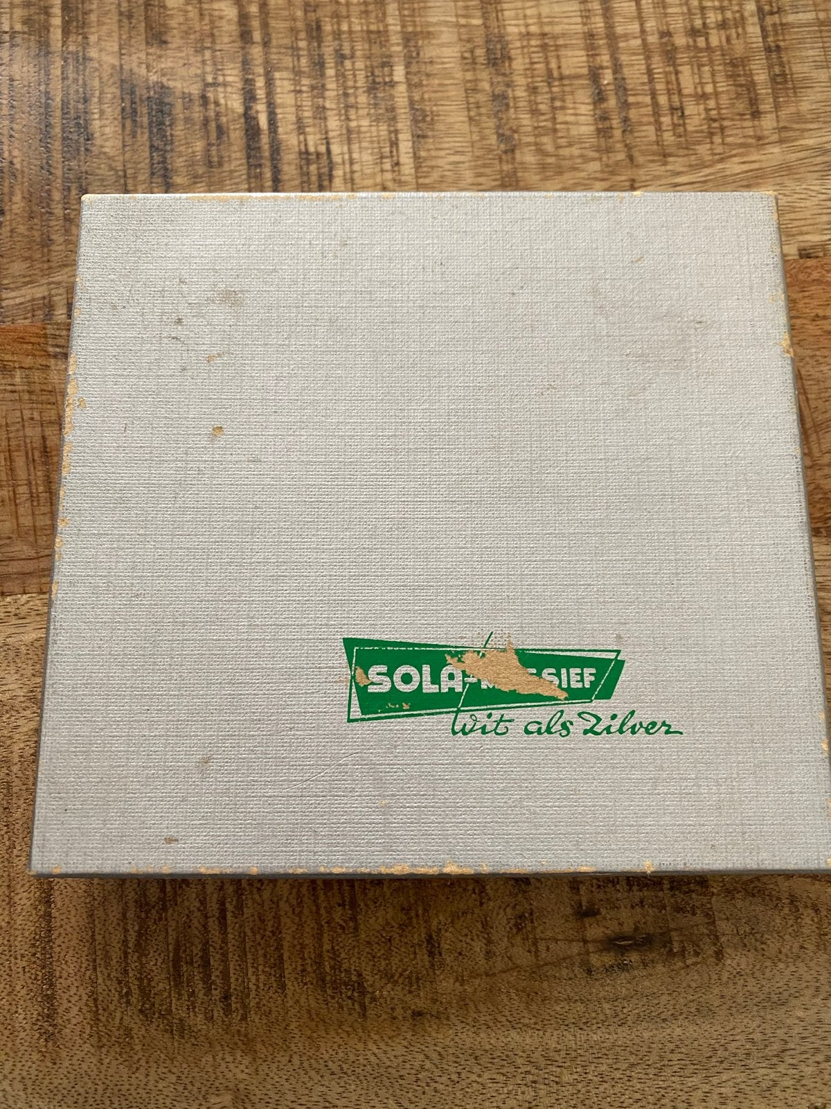 Sola massief wit als zilver verzilverde lepeltjes, Ophalen of Verzenden