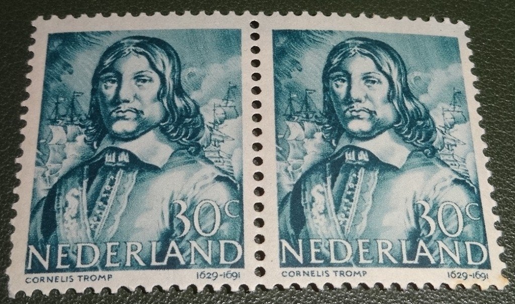 Zeeheld - 420 - 1943 - Paar - Cornelis Tromp - PNe01-16, Verzenden, Na 1940, Postfris