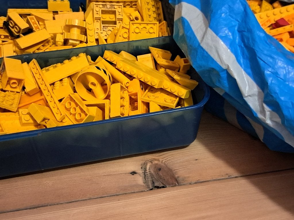 Grote partij gele LEGO blokken en onderdelen, Ophalen of Verzenden, Zo goed als nieuw, Abrick