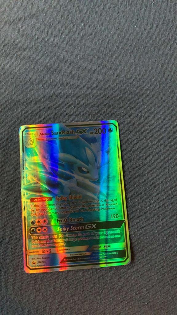 Alolan Sandslash GX, Ophalen of Verzenden, Zo goed als nieuw, Losse kaart