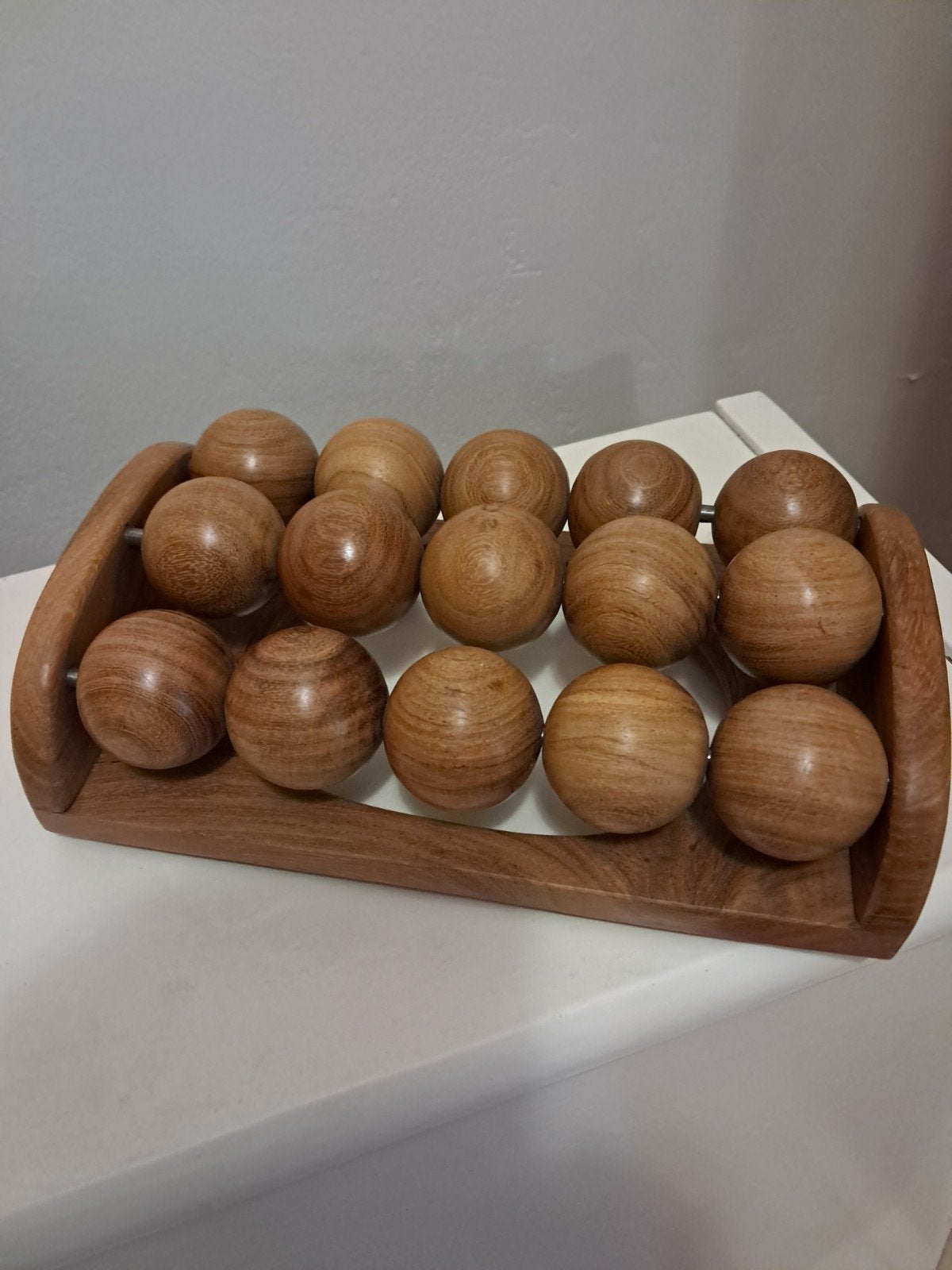 Massage roller voet materiaal hout, Ophalen, Zo goed als nieuw, Apparaat