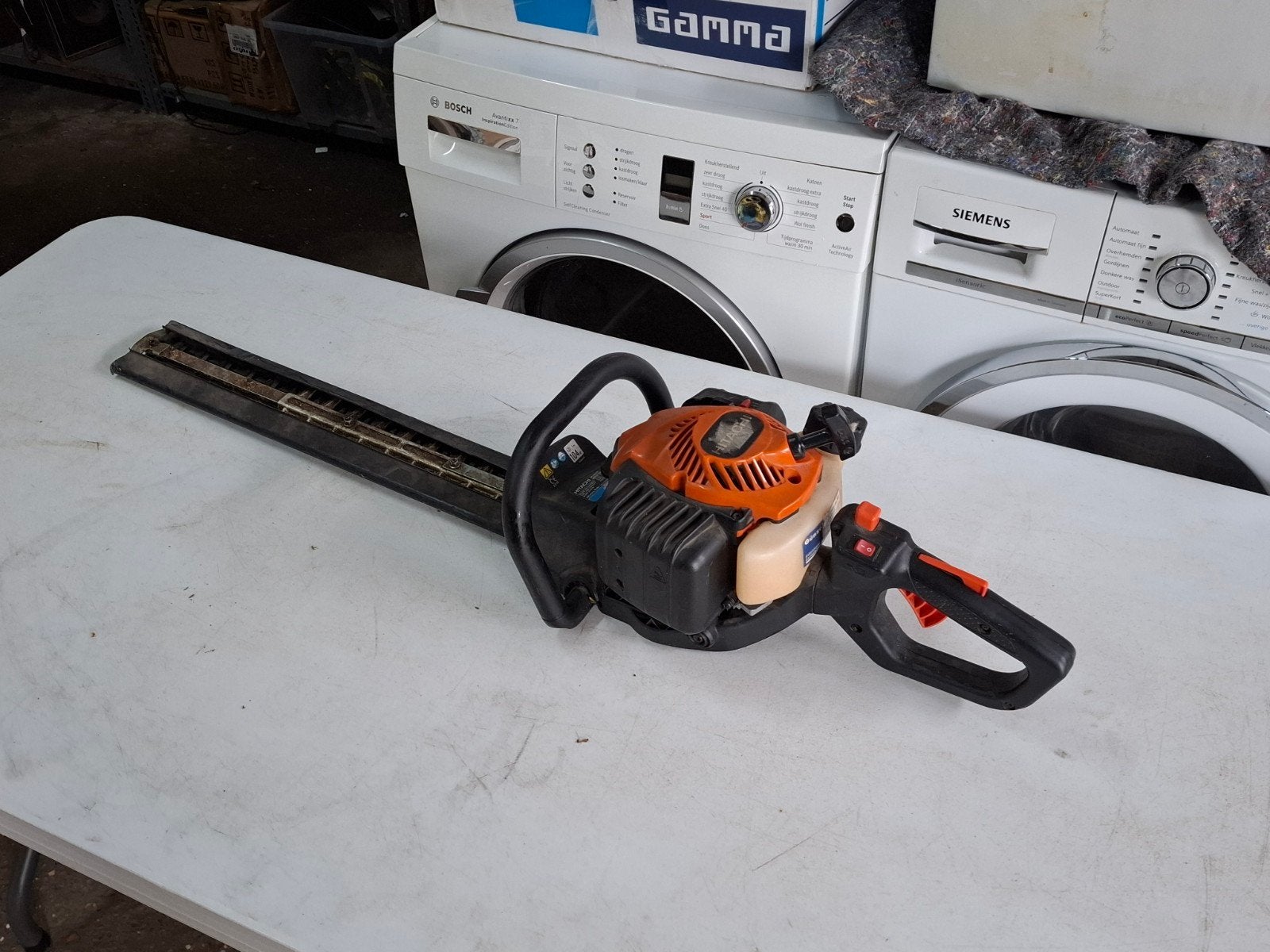 Hitachi CH 22ECP2 Heggenschaar - Benzine, Ophalen, Benzine, Gebruikt, Info@hitachi.com
