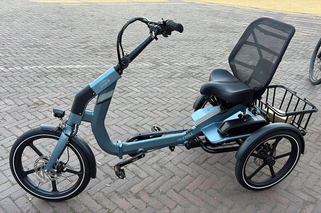 Primeur! Elektrische driewielfiets full option Motor achter, Ophalen of Verzenden, Nieuw, Schijfrem