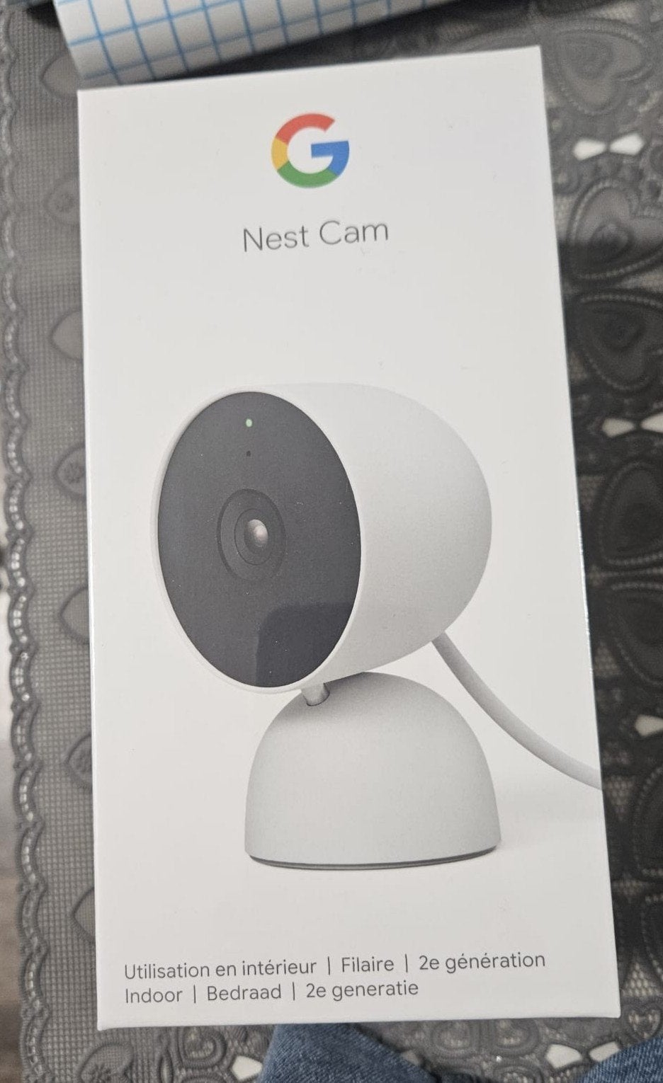 Google Nest Cam (bedraad) - Binnencamera - Nieuw, Audio, Tv en Foto, Ophalen of Verzenden, Nieuw, Binnencamera