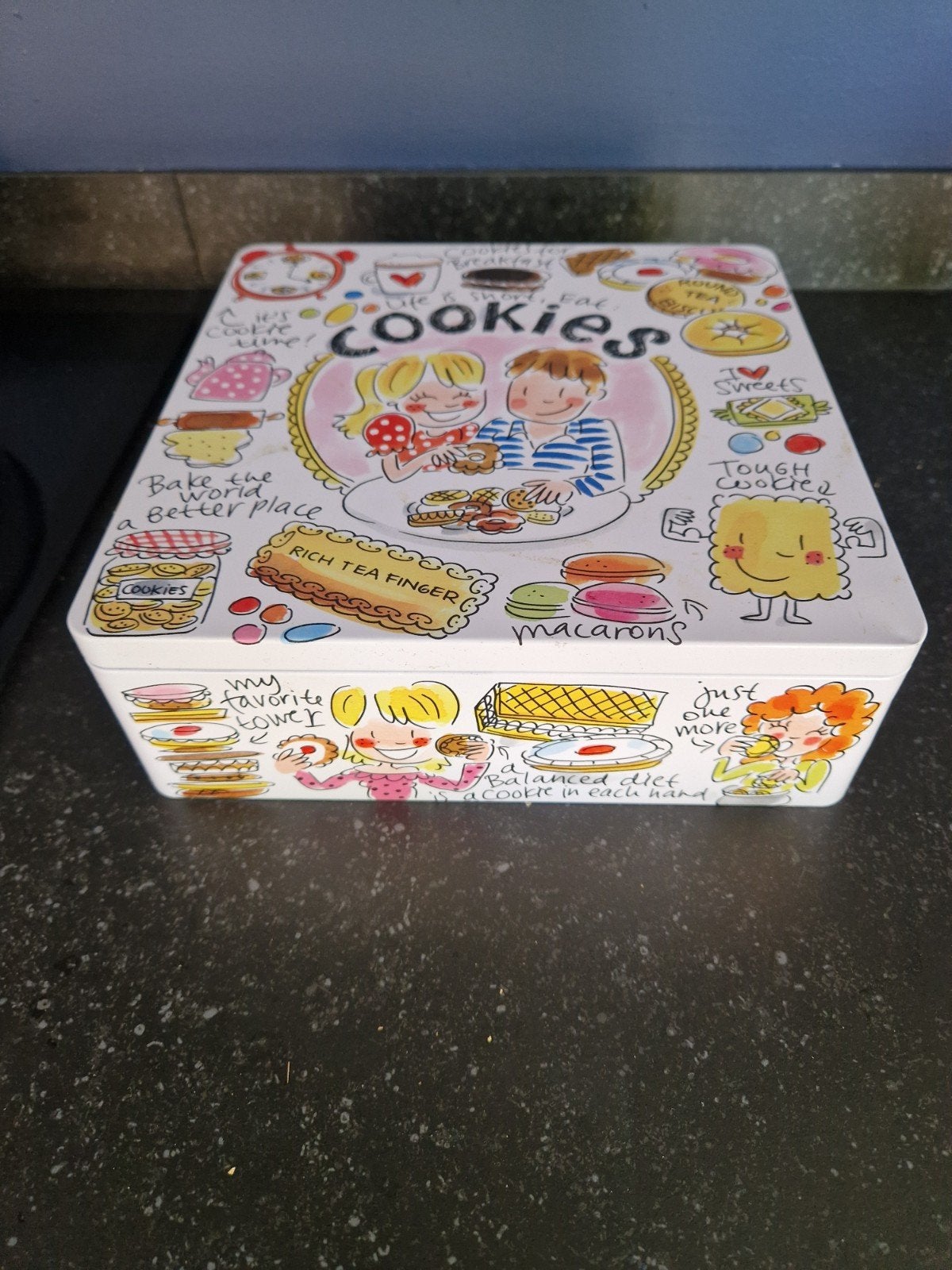 Blond Amsterdam Koekblik - Cookies Design, Ophalen, Gebruikt, Meerkleurig, Overige stijlen