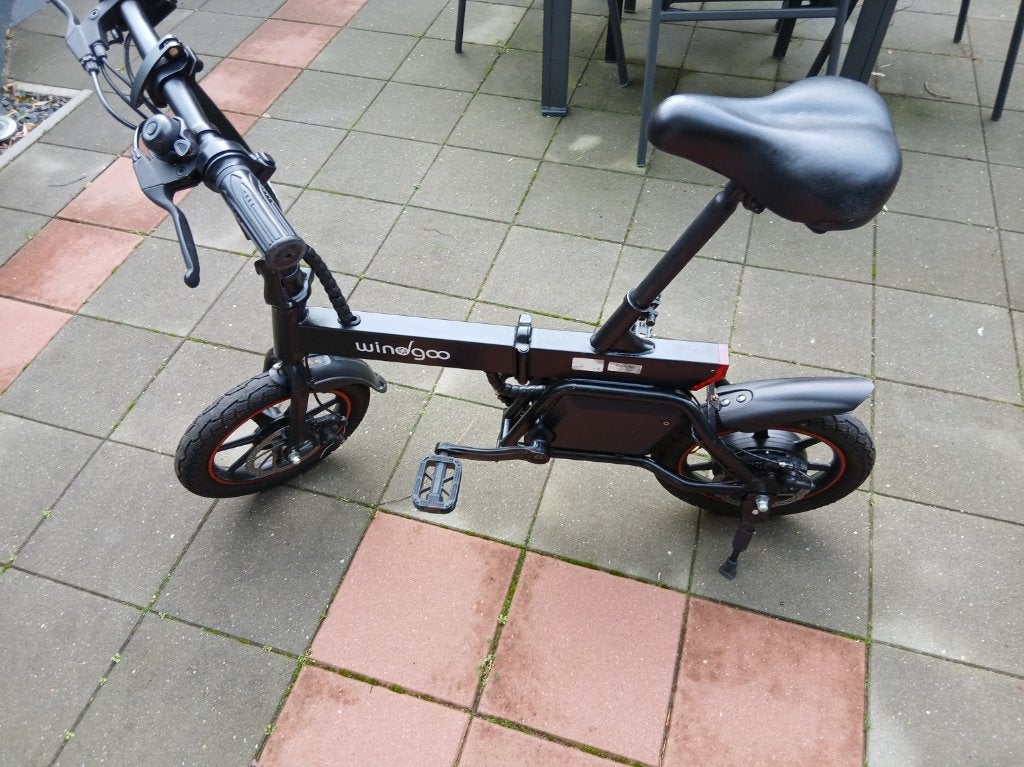WINDGOO B20 ELEC FIETS, Minder dan 30 km per accu, Zo goed als nieuw, 47 tot 51 cm, Ophalen