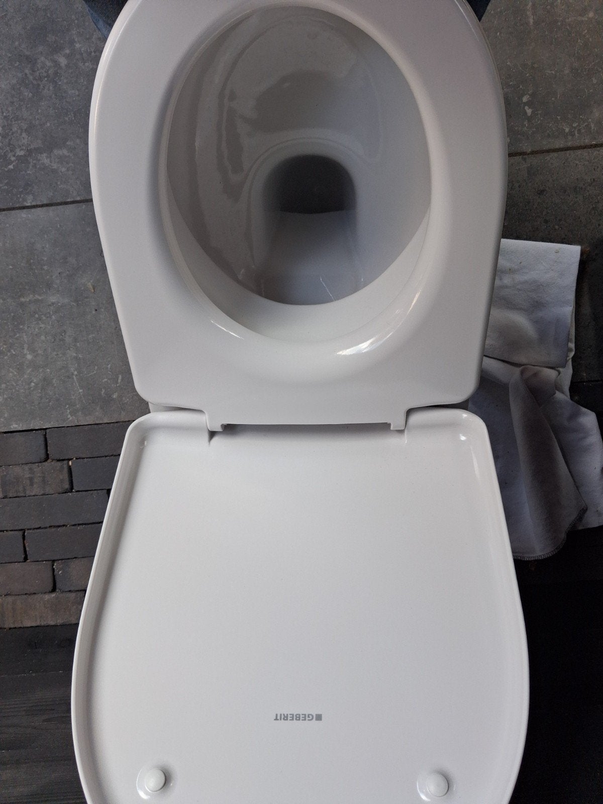 gebrit wc pot nieuw  niet gebruikt, Ophalen, Zo goed als nieuw, Toilet