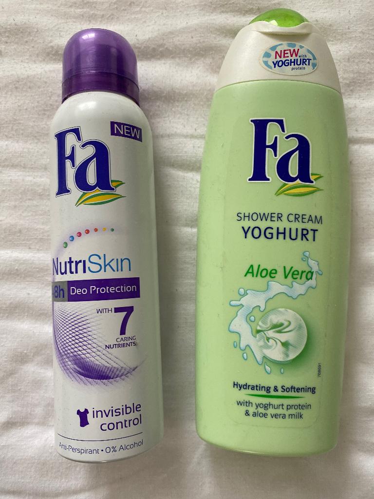 Nieuw Fa showercream yoghurt en FA Deo nutri skin, Ophalen of Verzenden, Nieuw, Bad & Douche