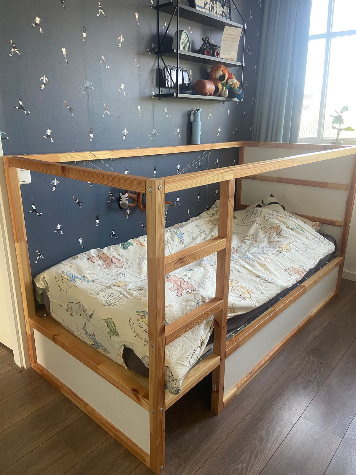 Ikea kura bed, Kinderen en Baby's, Ophalen, Zo goed als nieuw, Halfhoogslaper