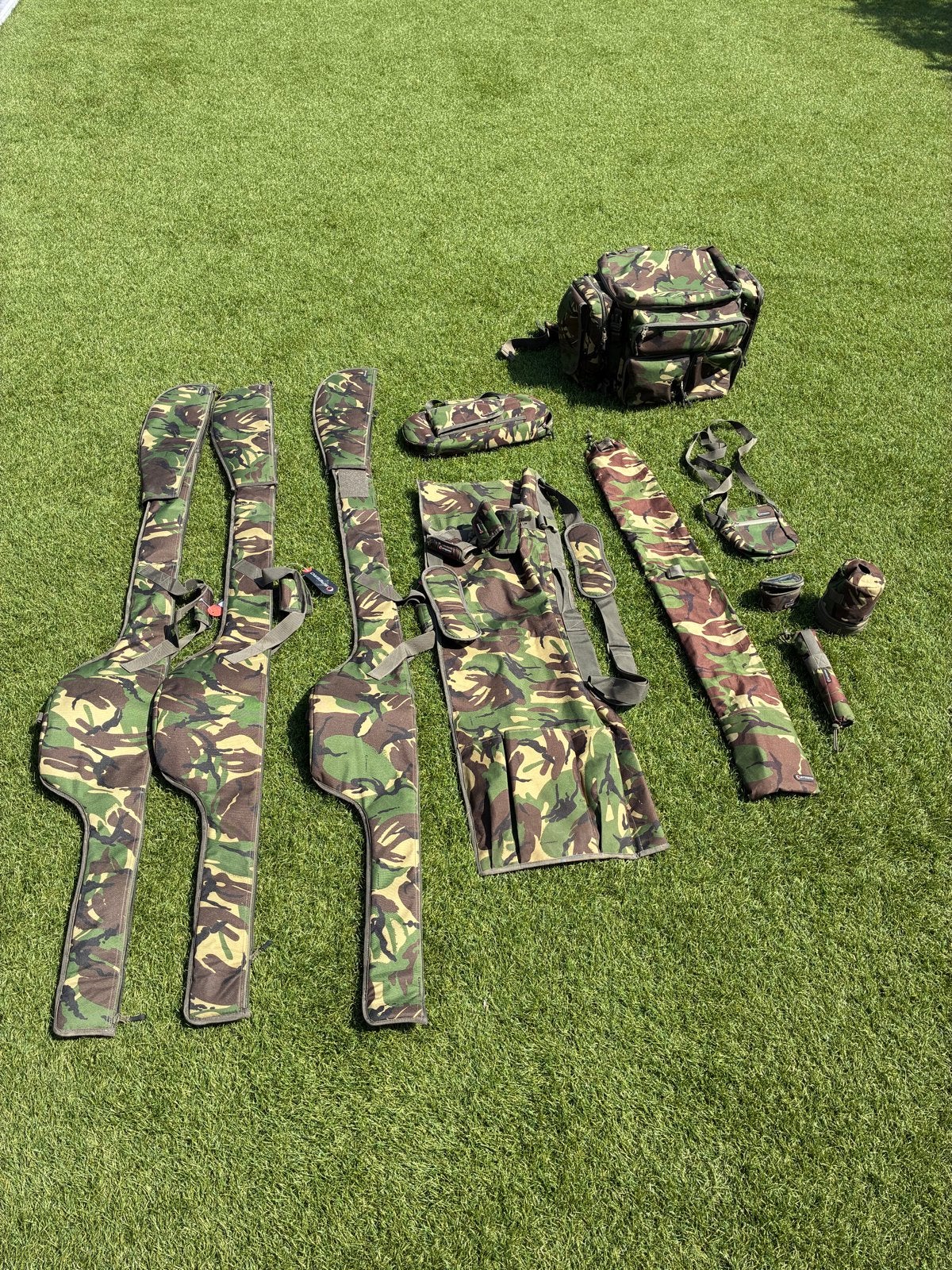 Speero Tackle Complete Set - Camouflage Visuitrusting, Ophalen of Verzenden, Gebruikt, Koffer of Tas