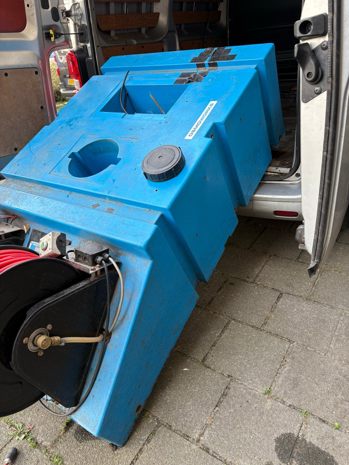 Osmoworks Tucker Installatie 700L met Haspels en Pompen, Ophalen