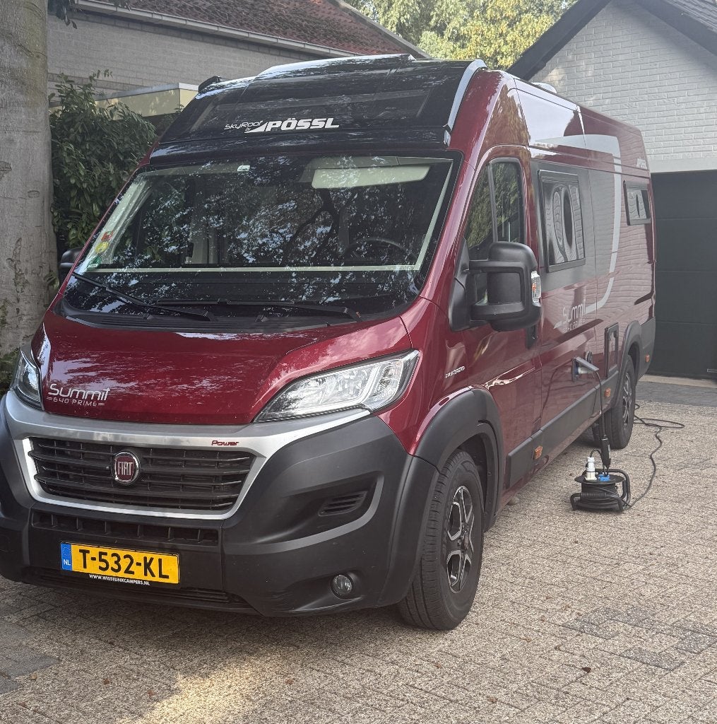Pössle Summit Prime 640, Caravans en Kamperen, Automaat, Buscamper of Camperbus, Ringverwarming, Fiat