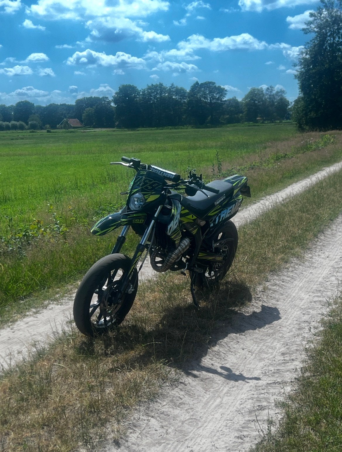 Derbi Senda Xtreme 50 SM, Fietsen en Brommers, Ophalen, 6 versnellingen, Gebruikt, Maximaal 45 km/u