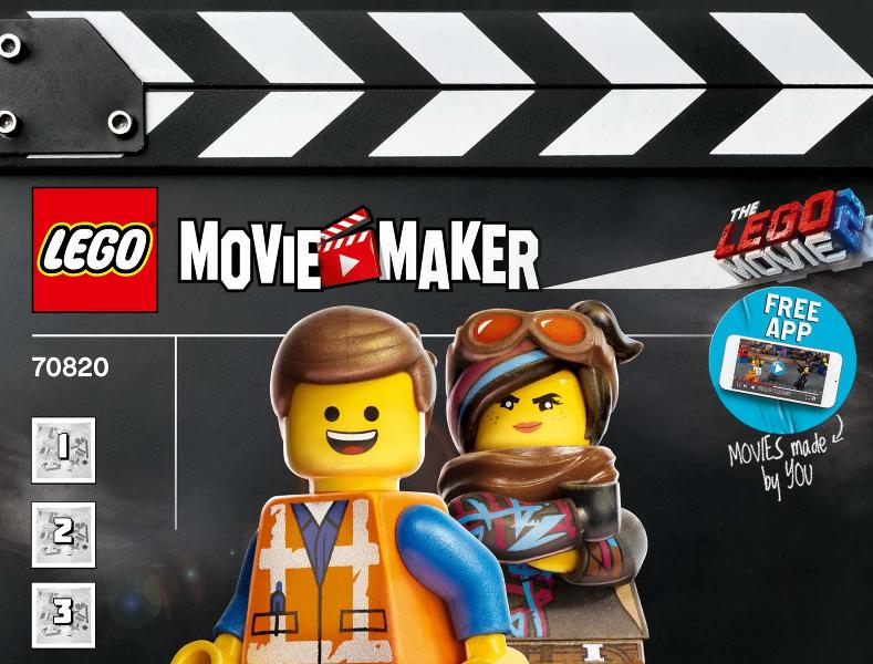 LEGO | Movie | Movie Maker | 70820, Compleet, Lego, Overige thema's, Lego