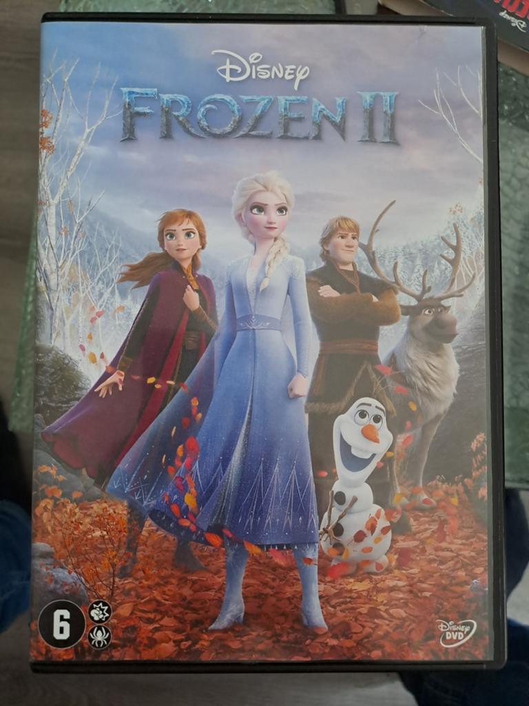 Frozen 2 (dvd), Alle leeftijden, Ophalen of Verzenden, Zo goed als nieuw