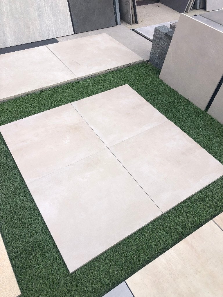 restant partijtegels 60x60x2 Zand Mesh 25.92 m2 opruiming, Keramiek, Nieuw, Ophalen of Verzenden, 10 m² of meer