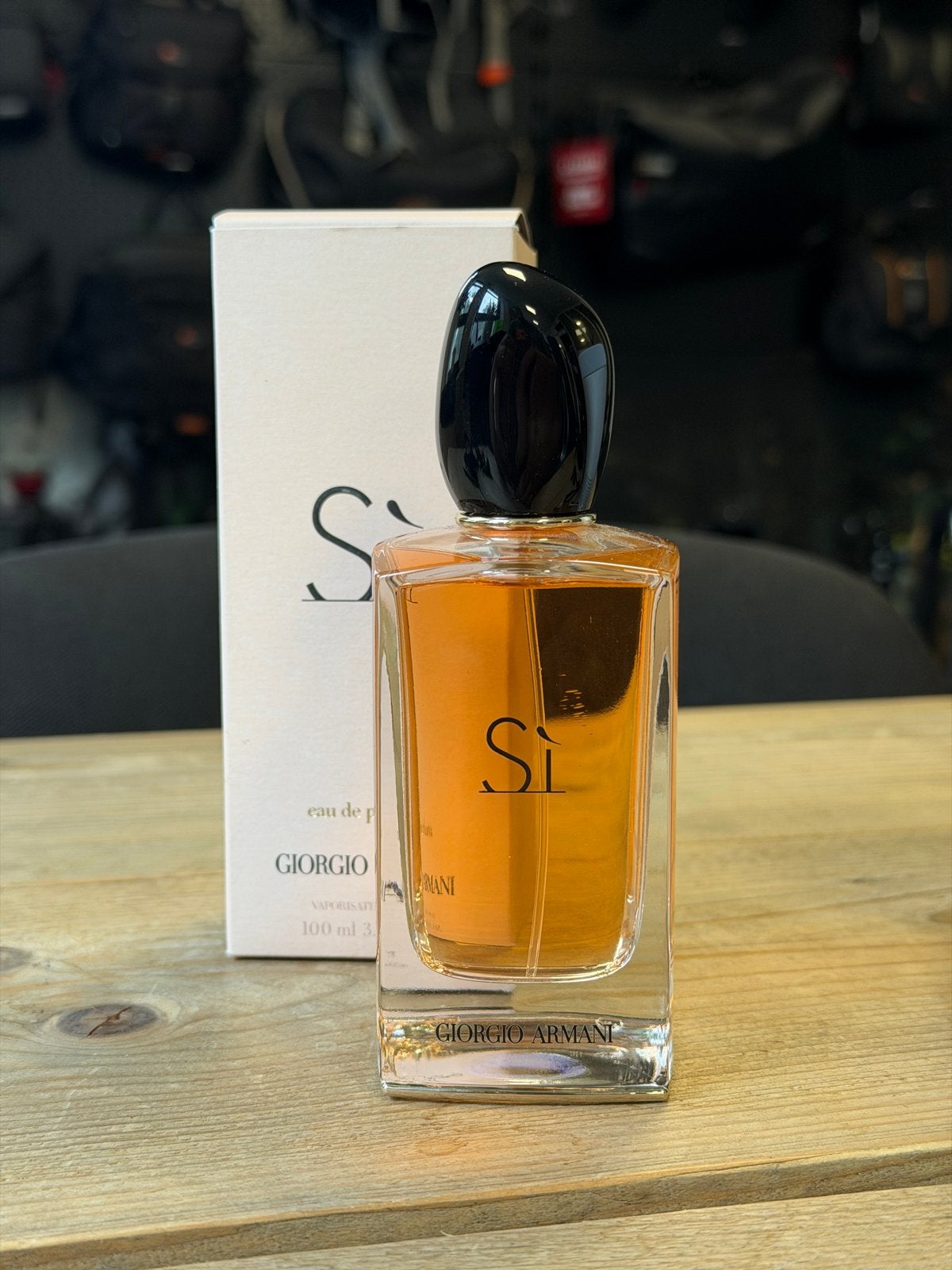 Originele Giorgio Armani Si Eau de Parfum 100ml, Ophalen of Verzenden, Zo goed als nieuw