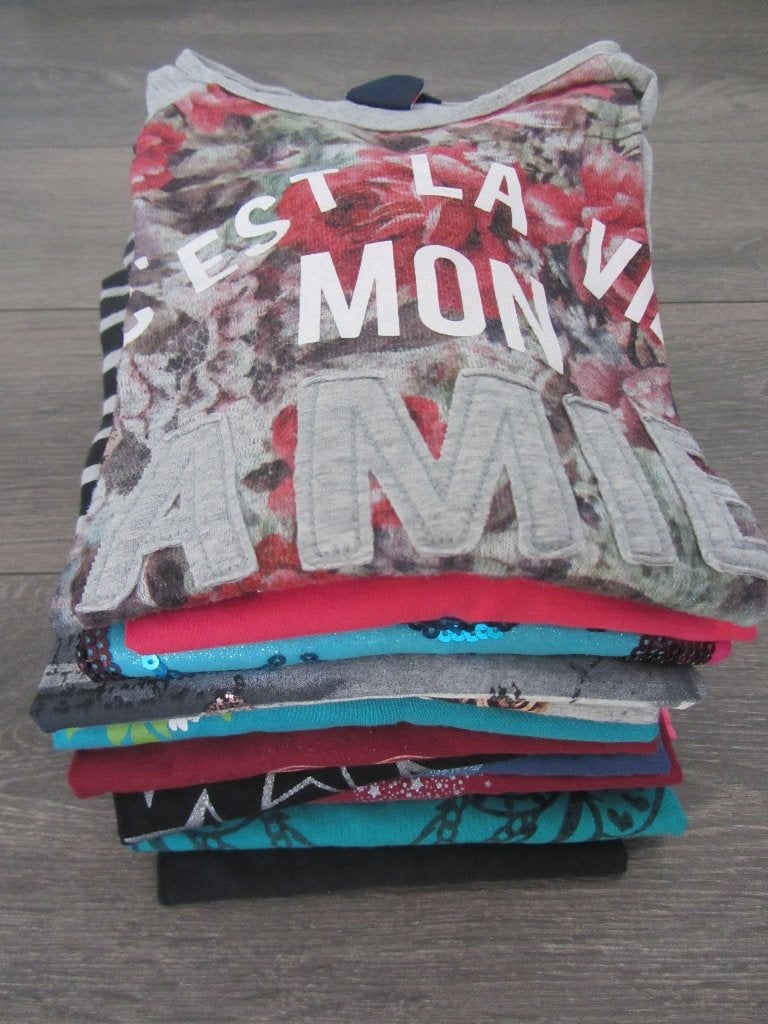 Shirts met lange mouwen +- maat 146-152, Ophalen of Verzenden, Zo goed als nieuw, Meisje, Shirt of Longsleeve