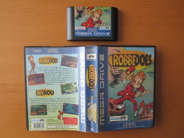 Robbedoes (Spirou) Sega Mega Drive Megadrive, Spelcomputers en Games, Games | Sega, Gebruikt, 1 speler, Ophalen of Verzenden, Vanaf 3 jaar