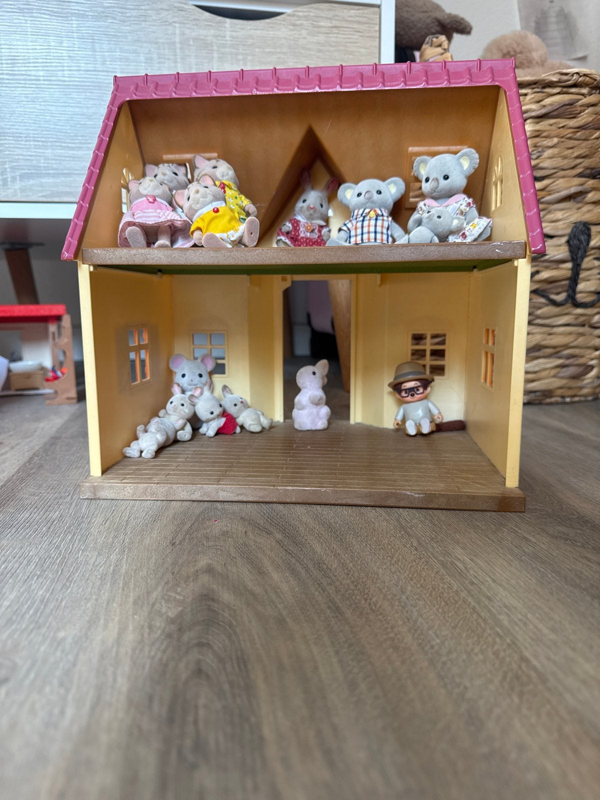 Sylvanian Families Huis met Figuren, Ophalen, Gebruikt, Jongen of Meisje