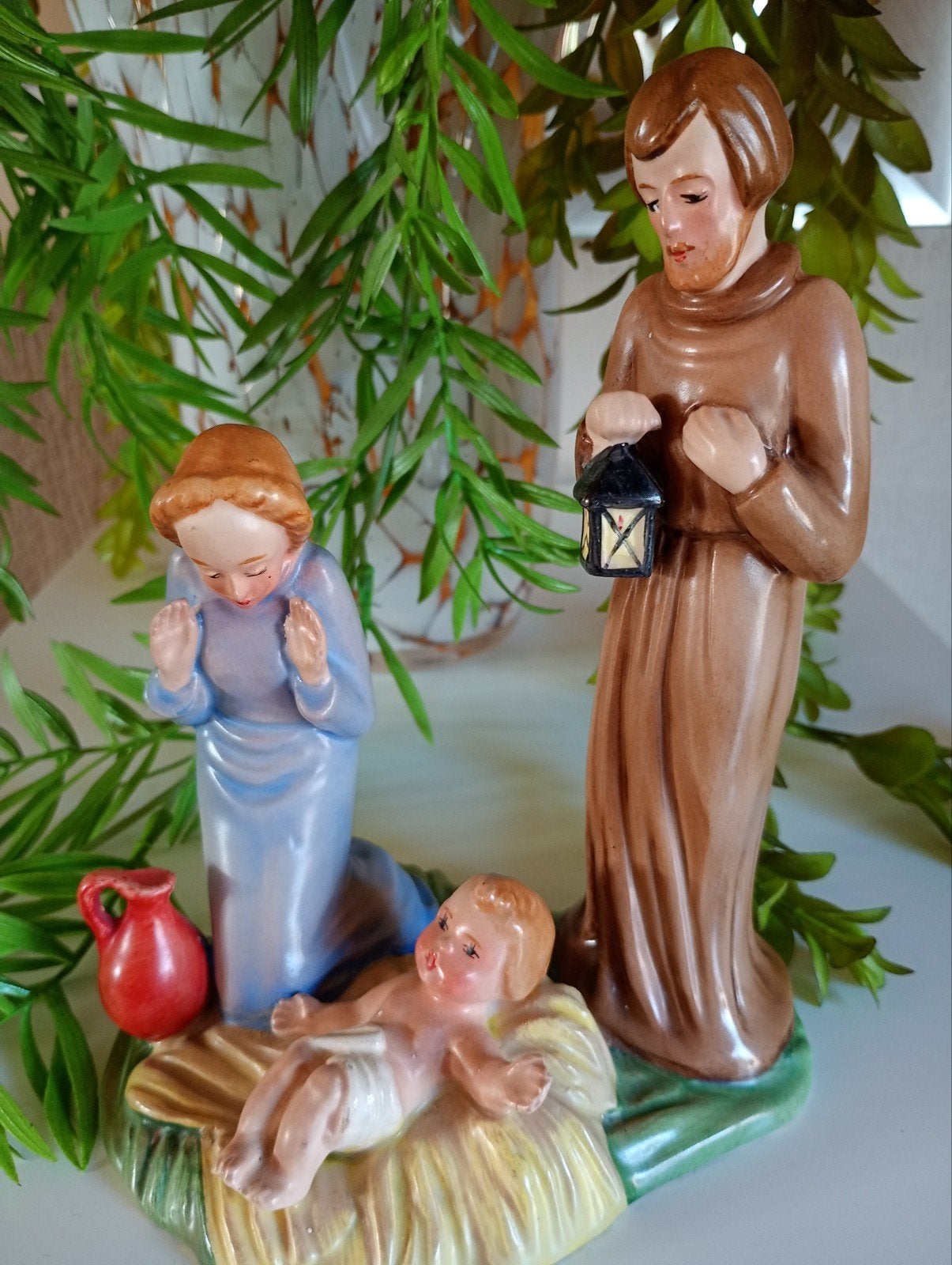 beeldje van heilige familie, Ophalen