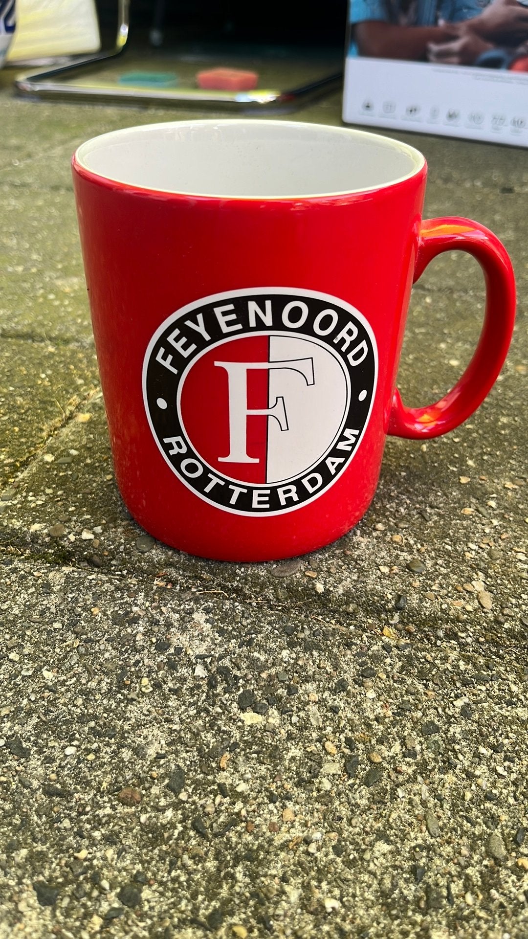 Feyenoord beker., Ophalen of Verzenden, Zo goed als nieuw, Feyenoord, Overige typen