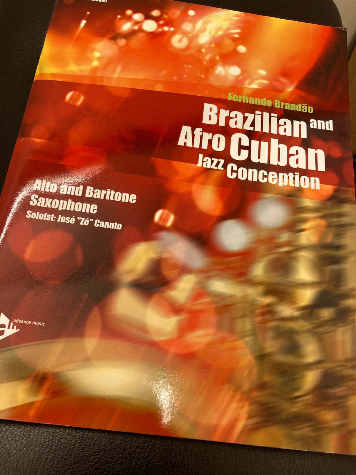 Brazilian and African Cuban Jazz Conception, F Brandao, Muziek en Instrumenten, Bladmuziek, Ophalen of Verzenden, Zo goed als nieuw