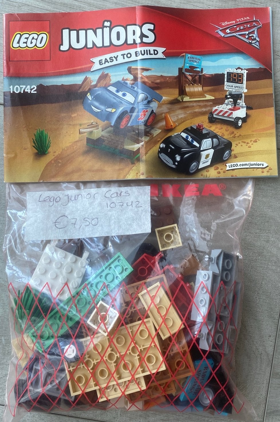 Lego Juniors 10742, Overige thema's, Lego, Ophalen of Verzenden, Zo goed als nieuw