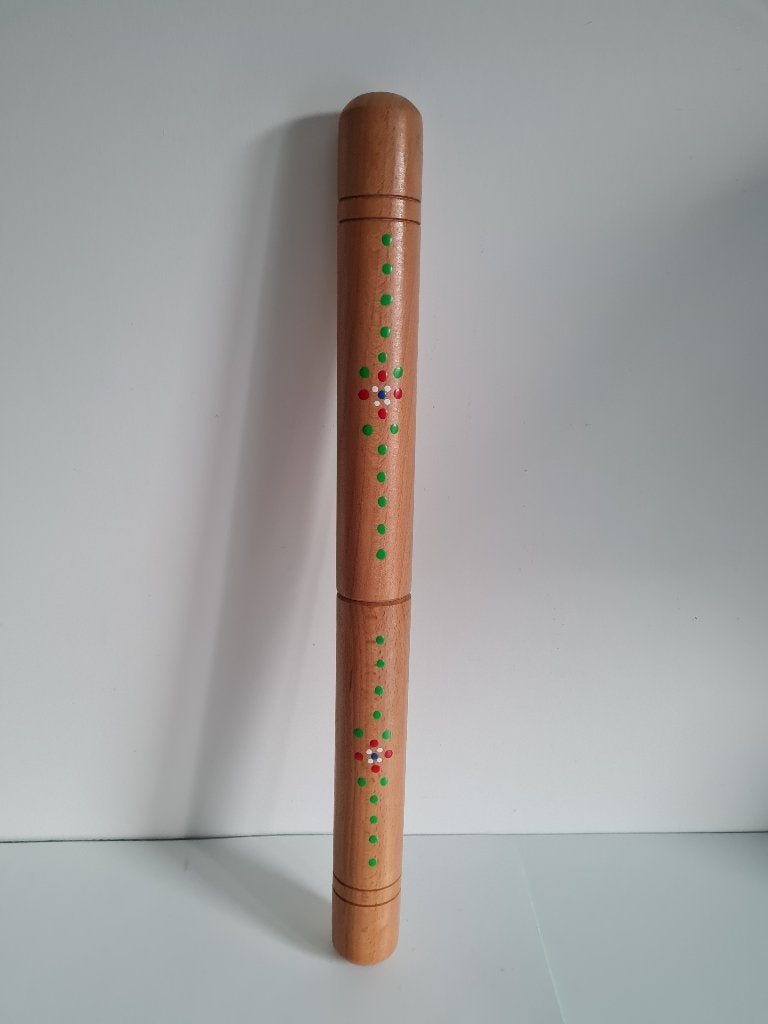 vintage breinaaldenkoker, handgeschilderd, koker breinaalden, Ophalen of Verzenden, Huis en Inrichting