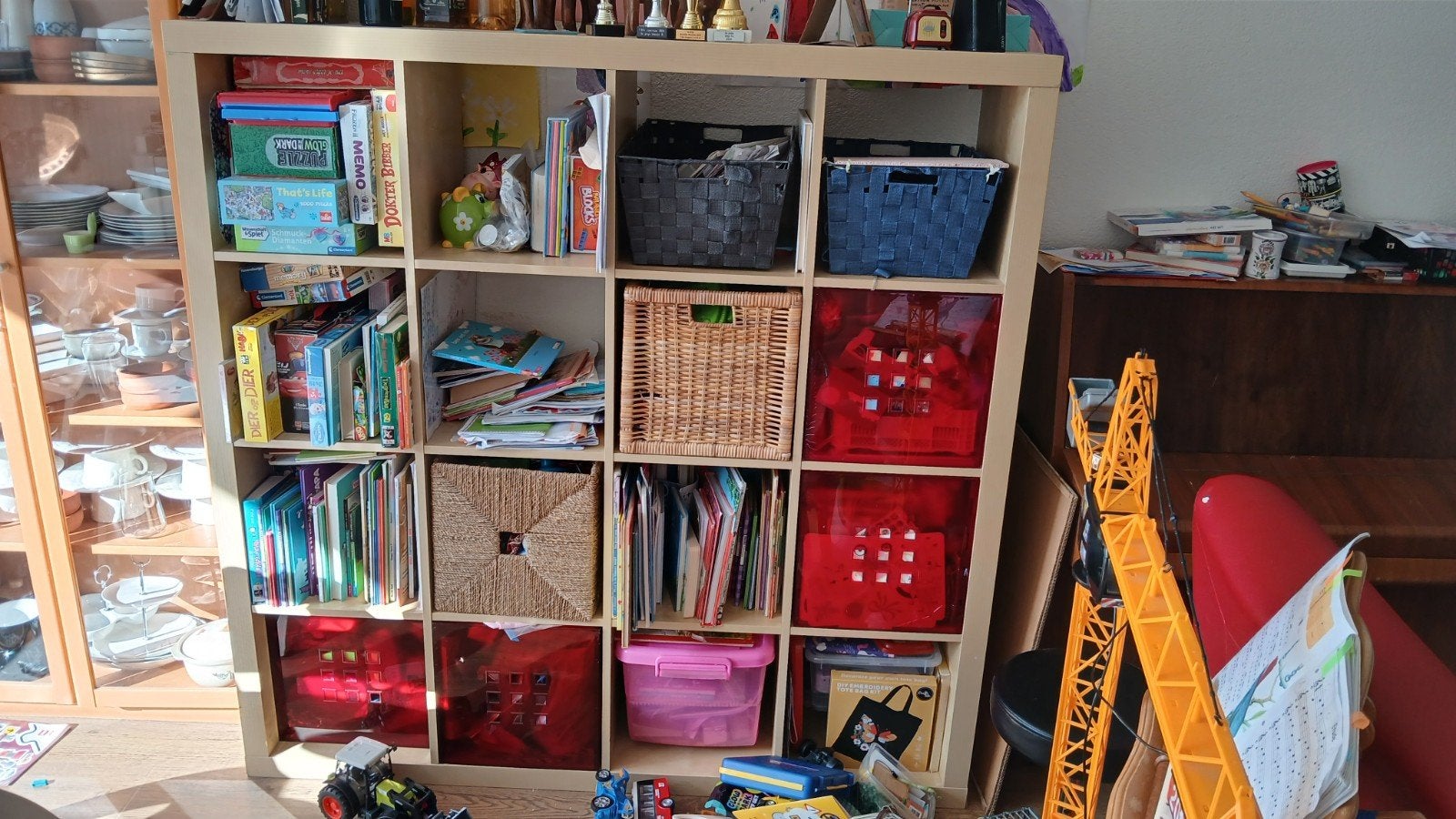 opbergruimte, Huis en Inrichting, Kasten | Boekenkasten, Ophalen, 200 cm of meer, Zo goed als nieuw, 200 cm of meer