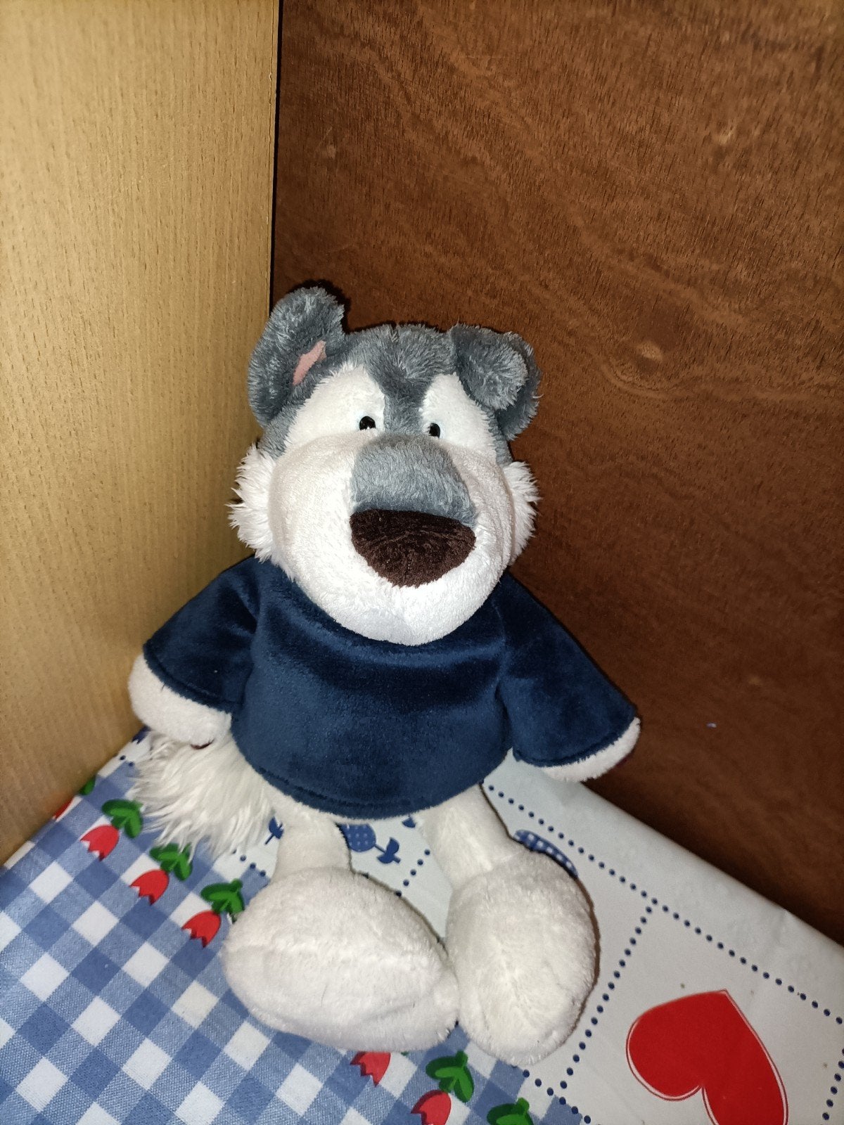 Nici Jack de Husky Knuffel 26 cm groot, Ophalen of Verzenden, Zo goed als nieuw, Overige typen