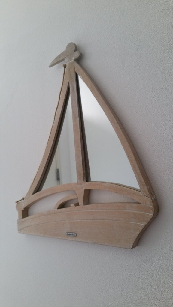 Riviera Maison twister boat mirror boot spiegel, Ophalen, Minder dan 50 cm, Zo goed als nieuw, Minder dan 100 cm