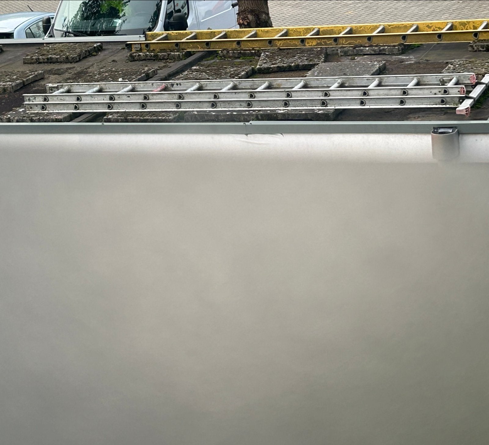 Gebruikte aluminium ladder, 2 tot 4 meter, Doe-het-zelf en Verbouw, Ophalen of Verzenden, Gebruikt, Ladder, 2 tot 4 meter