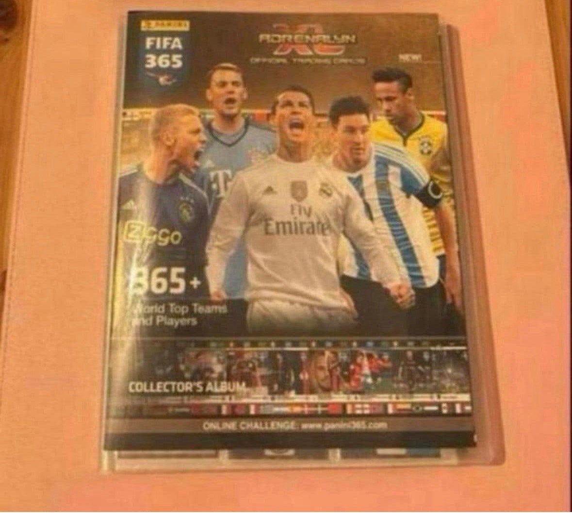 Panini adrenalyn fifa 365 . Seizoen 2015-2016, Ophalen of Verzenden, Zo goed als nieuw, Plaatje
