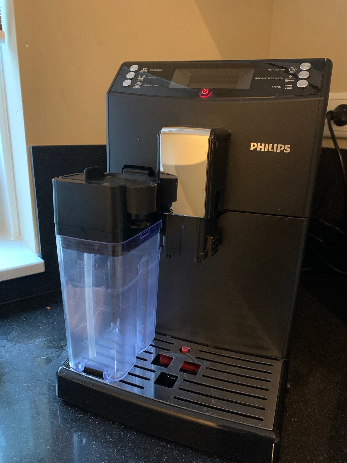 Philips Koffiemachine 3000 serie, Ophalen, Afneembaar waterreservoir, Koffiemachine, Koffiebonen