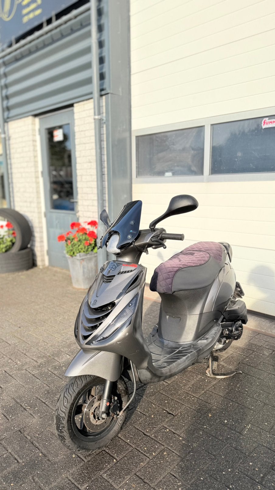 : Piaggio Zip 4T 2v 80cc (Polini & Malossi) 2016, Fietsen en Brommers, Ophalen, Zip, Zo goed als nieuw, 80 cc