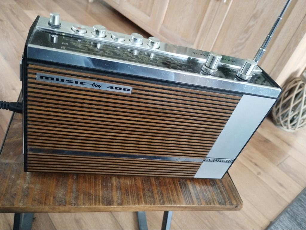 Vintage Grundig Music Boy 400 Transistorradio, Audio, Tv en Foto, Radio's, Ophalen of Verzenden, Gebruikt, Transistorradio