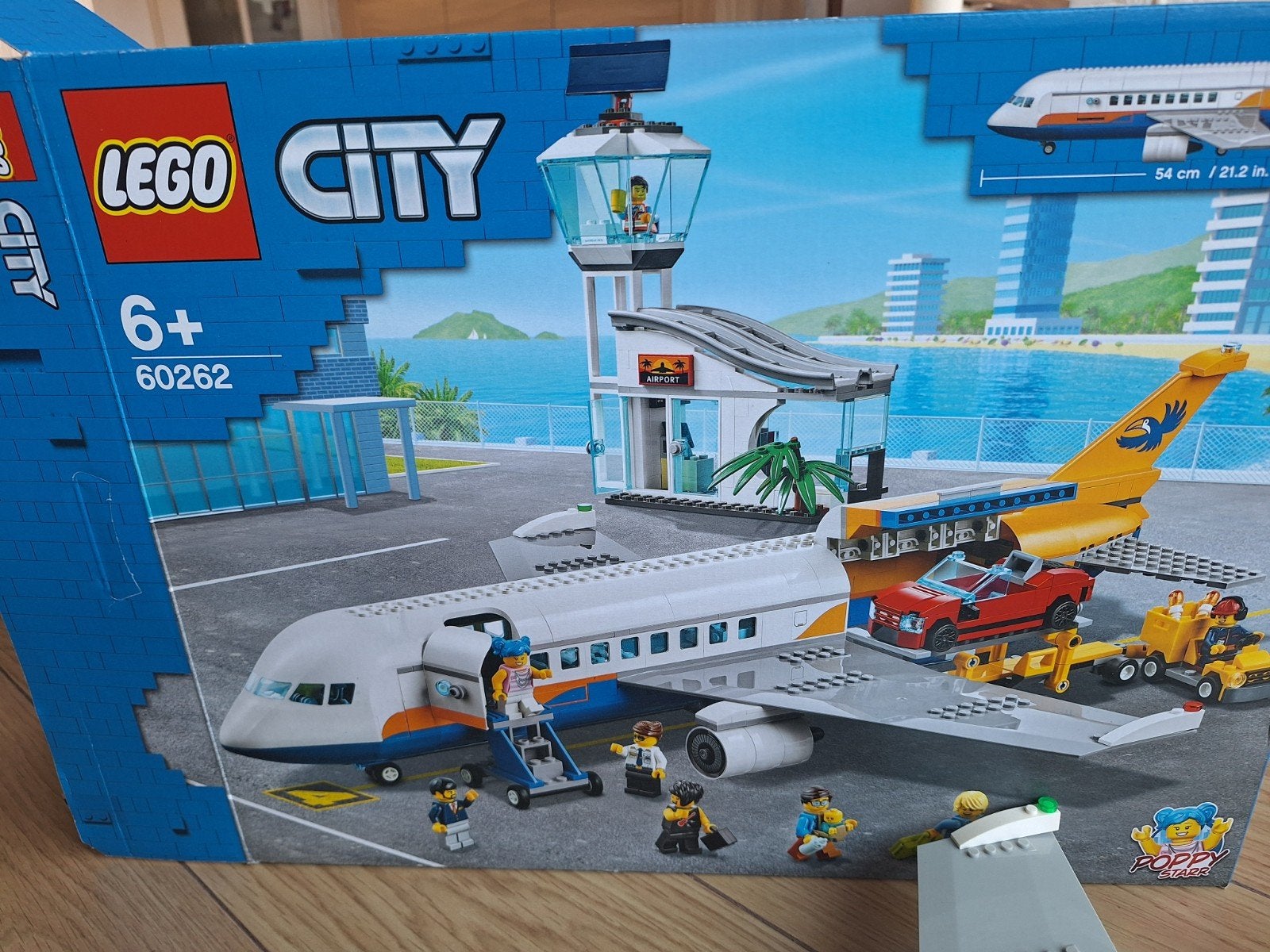 LEGO City Passagiersvliegtuig 60262, Ophalen of Verzenden, Zo goed als nieuw, Overige merken