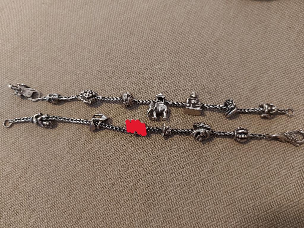 Trollbeads diverse kralen, Sieraden, Tassen en Uiterlijk, Ophalen, Zo goed als nieuw, Overige materialen, Trollbeads
