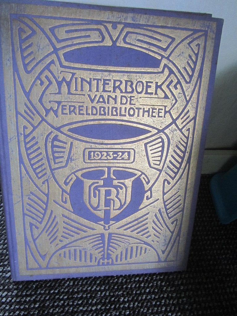 Winterboek van de wereldbibliotheek 1923/24, Antiek en Kunst, Ophalen of Verzenden