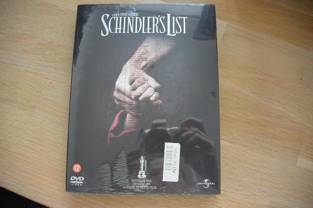 Nieuwe DVD Schindler's List, Cd's en Dvd's, Dvd's | Drama, Alle leeftijden, Ophalen of Verzenden, Nieuw in verpakking