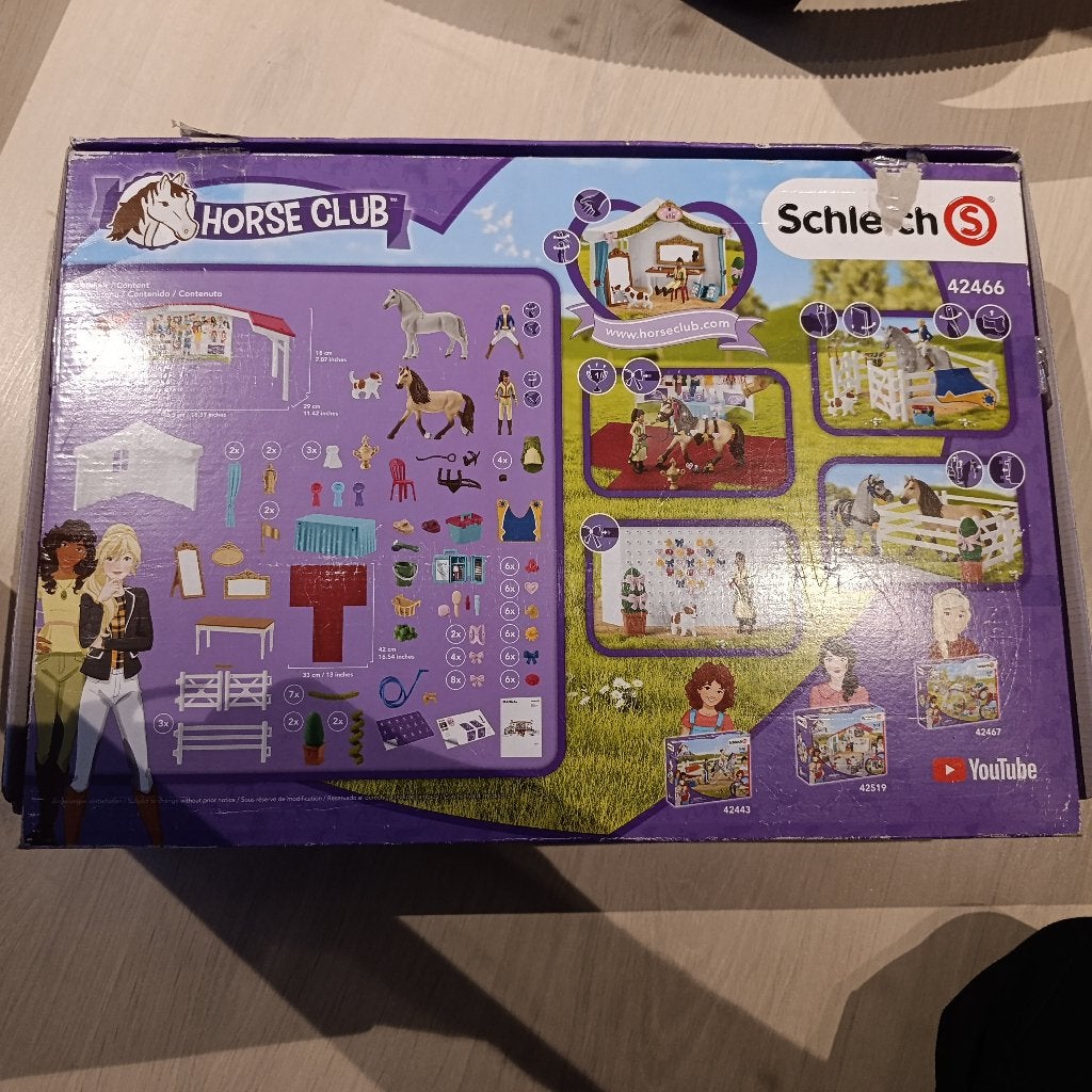 Schleich set read description, Ophalen of Verzenden, Gebruikt