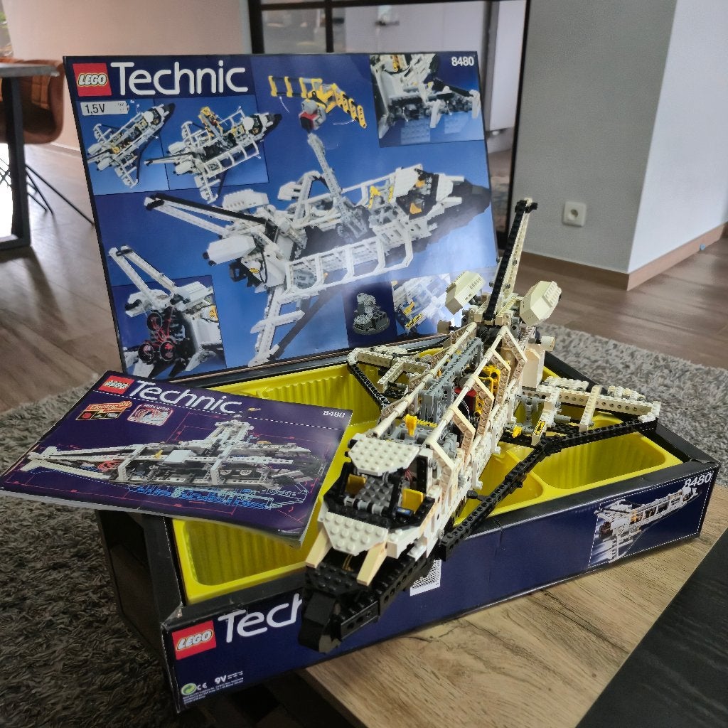 LEGO Technic 8480 Space Shuttle compleet, Kinderen en Baby's, Speelgoed | Duplo en Lego, Zo goed als nieuw, Lego, Complete set
